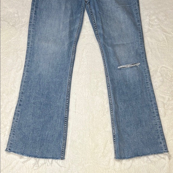 rag & bone Casey Raw Hem High Waist Ankle Flare Jeans Size 26 - Picture 10 of 14